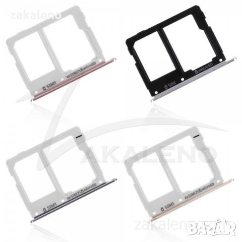 Държач за сим карта за Samsung Galaxy A3, A5, A7 2016 Dual, снимка 2 - Резервни части за телефони - 25622660