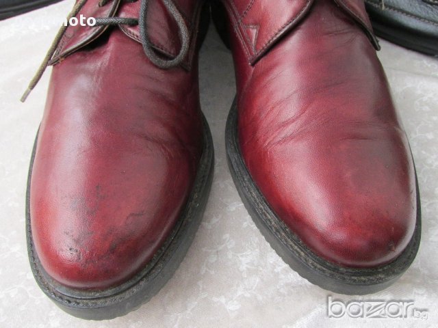 SENTIERO original,N- 43- 44,висококачествени обувки,MADE in ITALY,GOGOMOTO.BAZAR.BG®,100% естествена, снимка 1 - Мъжки боти - 15501478