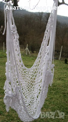 Люлка-ръчно плетена, снимка 5 - Градински мебели, декорация  - 24752157