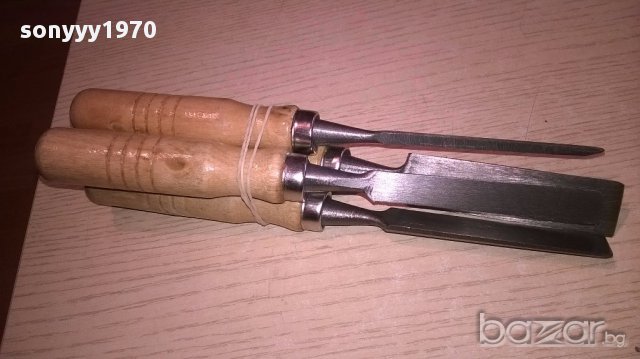 Длета 4 броя 22см с дървени дръжки, снимка 9 - Други инструменти - 17101314