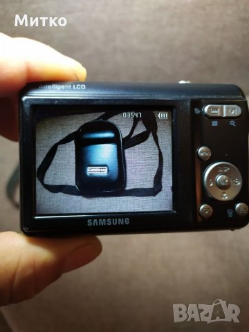 Фотоапарат Самсунг 12.2 мегап. - перфектен и чантичка, снимка 2 - Фотоапарати - 26115207