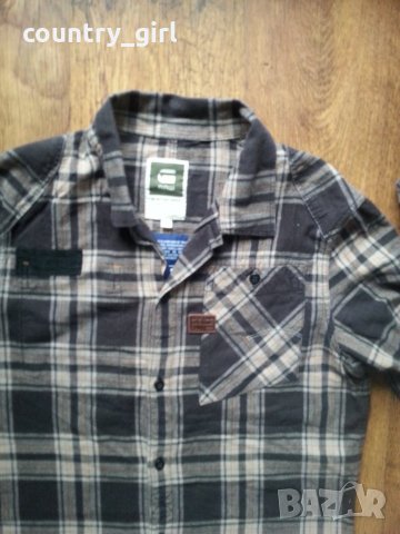 g-star aero takeoff check shirt - страхотна мъжка дебела риза, снимка 4 - Ризи - 22912664