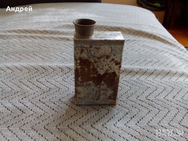 Стара метална кутия #2, снимка 3 - Антикварни и старинни предмети - 22116004