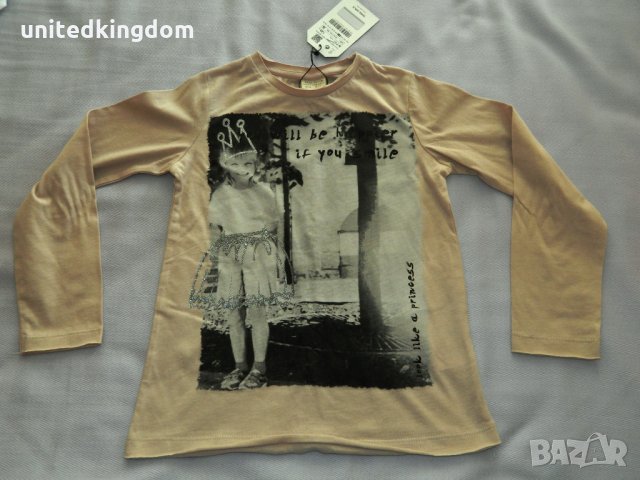 Zara - чисто нова детска блуза за ръст 122, закупена от Гърция 
