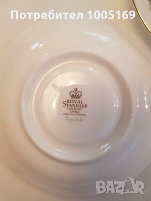 Английски костен порцелан -сервиз за чай, снимка 2 - Сервизи - 24748880