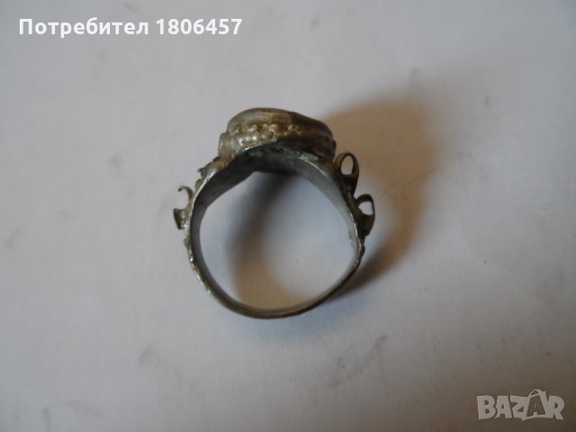 стар сребърен пръстен, снимка 12 - Антикварни и старинни предмети - 23800695
