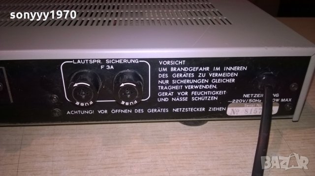 visonik-усилвател-внос швеицария, снимка 13 - Ресийвъри, усилватели, смесителни пултове - 22352447