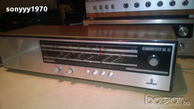 siemens-klangmeister rg-20-receiver-made in germany-внос швеицария, снимка 4 - Ресийвъри, усилватели, смесителни пултове - 9860486