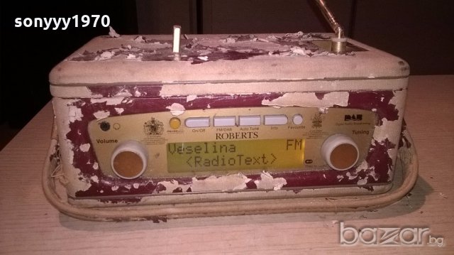 roberts dab/rds-ретро радио-внос англия, снимка 6 - Ресийвъри, усилватели, смесителни пултове - 19591395