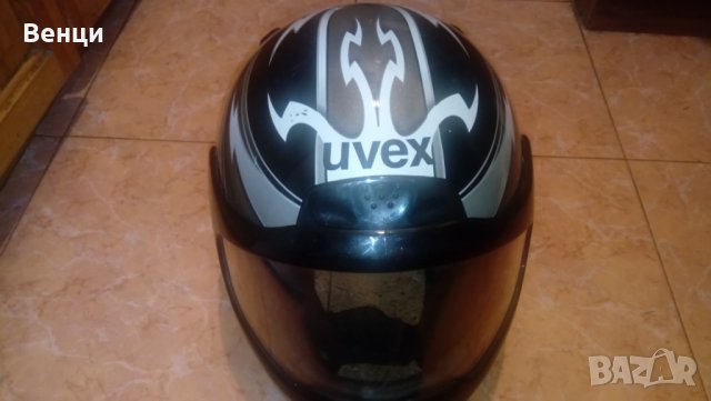 Шлем за мотор Uvex-57-58 см., снимка 1 - Аксесоари и консумативи - 16860074