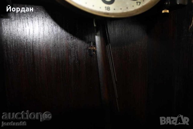 Дървен стенен часовник немски ленцкирх, снимка 7 - Стенни часовници - 23091770