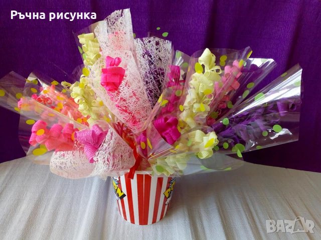 Букети цветя , снимка 4 - Изкуствени цветя - 25329554