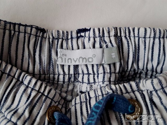 Minymo, летни панталони за момче, 098 см.  , снимка 3 - Детски панталони и дънки - 17911197