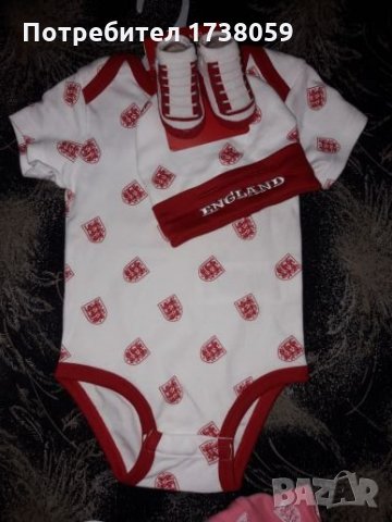 Комплект боди шапка и терлички. , снимка 3 - Комплекти за бебе - 23795618