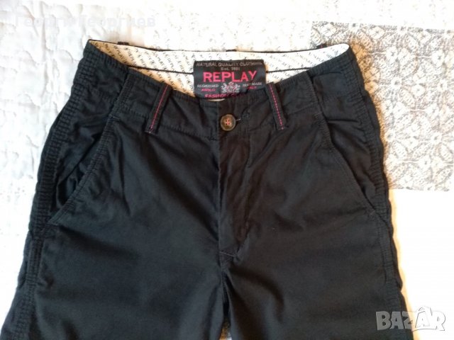 Къси мъжки панталони Replay /Риплей,100% оригинал, снимка 6 - Къси панталони - 24874907