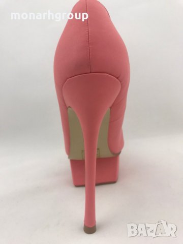 Дамски обувки Amelia-Pink, снимка 4 - Дамски обувки на ток - 25439924