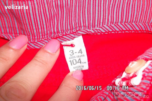 Панталонче Зара, снимка 4 - Детски панталони и дънки - 16724675