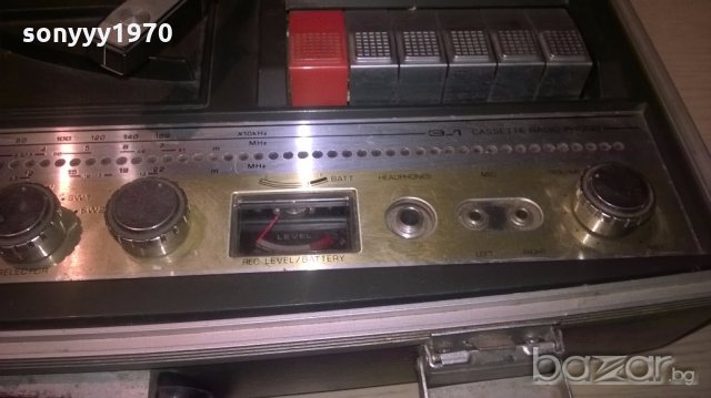 national panasonic-ретро колекция-куфар 3в1, снимка 9 - Ресийвъри, усилватели, смесителни пултове - 19375564