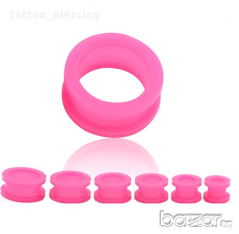 Акрилни флешове с резба - розови, снимка 1