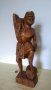  Дървена фигура на Африкански ловец , снимка 8