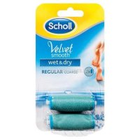 Scholl Velvet Smooth Wet & Dry- резевни ролки комплект от 2 бр., снимка 2 - Епилатори - 22644858