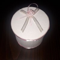 Сватбен комплект /ръчно изработен/ в розово, снимка 13 - Сватбени аксесоари - 23553750