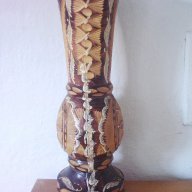 Стара ваза дърворезба 3, снимка 11 - Антикварни и старинни предмети - 10410547