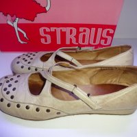 Straus by Cally – Естествена кожа обувки, 37 номер, 24мм​, снимка 7 - Дамски ежедневни обувки - 25035033