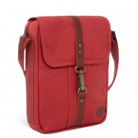 ПРОМО 🍊 TIMBERLAND 🍊 Унисекс чанта през рамото в червено 27x20x7 см нова с етикети, снимка 5 - Чанти - 22498329
