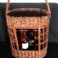 Винтидж кошница-барче за напитки, снимка 5 - Антикварни и старинни предмети - 14386529