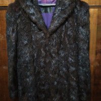 Дамско кожено палто, снимка 1 - Палта, манта - 20437351