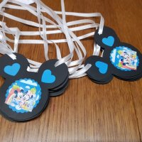 Медали/подаръци за гостите с Мики Маус, снимка 2 - Подаръци за рожден ден - 22985618
