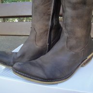 Маркови кафяви кожени дамски ботуши "Indigo Sport", естествена кожа, чизми, боти, зимни обувки, снимка 16 - Дамски ботуши - 15882482