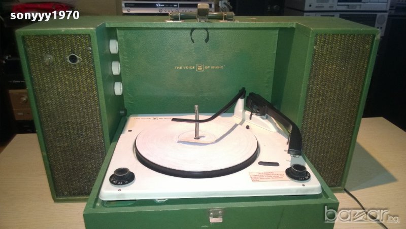 the voice of music-model 330-made in u.s.a.benton harbor michigan-внос франция, снимка 1