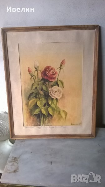 картина-рози от андрей михайлов, снимка 1