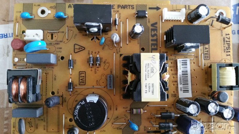  захранване борд toshiba32w1334dg, снимка 1