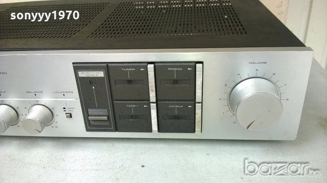 pioneer sa-740-stereo amplifier-made in japan-внос швеицария, снимка 7 - Ресийвъри, усилватели, смесителни пултове - 18216889