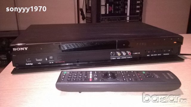 sony rdr-at205 dvd recorder hdd/dvd+remote-от швеицария