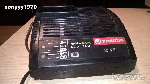 Metabo ic-25/100watt-charger-внос швеицария, снимка 8 - Други инструменти - 14608078