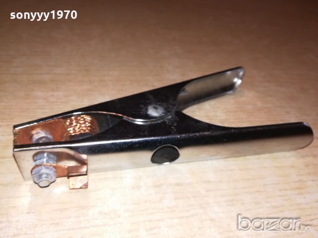 щипка за кабел маса за електрожен-нова 17см, снимка 6 - Други инструменти - 20819590