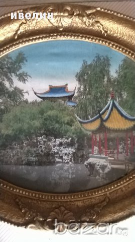 картина-азиатска пагода, снимка 3 - Картини - 14450170