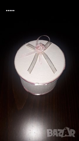 Сватбен комплект /ръчно изработен/ в розово, снимка 13 - Сватбени аксесоари - 23553750