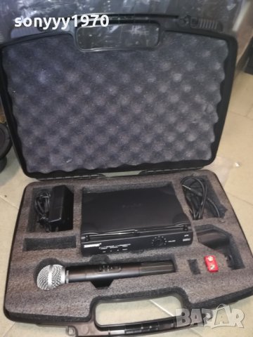 shure sm58-САМО ПРИЕМНИК С КУФАР, снимка 9 - Микрофони - 22553266