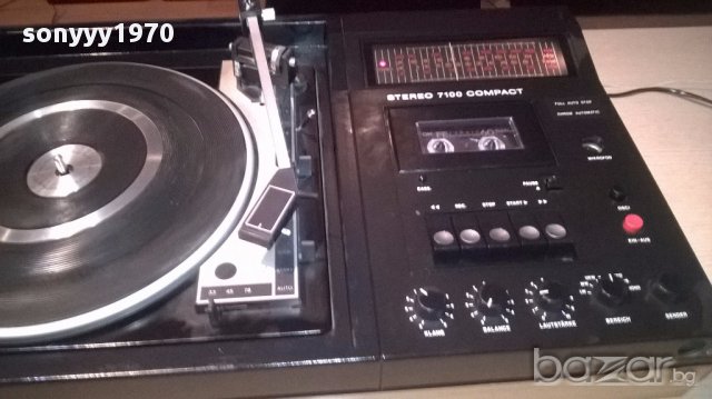 itt schaub lorenz-7100 compact-внос швеицария, снимка 6 - Ресийвъри, усилватели, смесителни пултове - 12783677