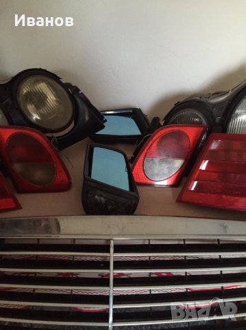 Мерцедес Е класа W210 седан - стопове,огледала,решетка(предна),Фарове от 1997 до 2000г, снимка 3 - Аксесоари и консумативи - 24326198