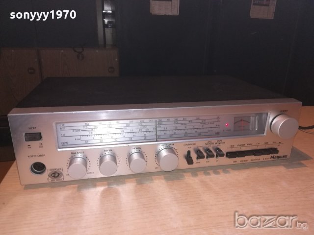 magnum r3001 hifi receiver-made in japan-внос швеицария, снимка 6 - Ресийвъри, усилватели, смесителни пултове - 21175844