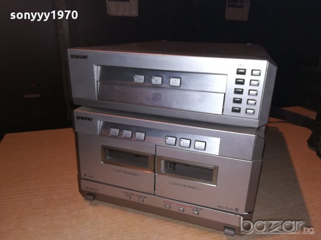 sony cd 5 disc+reverse deck-внос швеицария, снимка 2 - Декове - 21124025