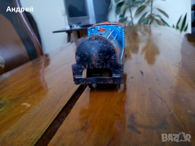 Стара играчка Локомотив, снимка 2 - Антикварни и старинни предмети - 24157066