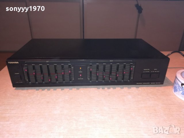 toshiba equalizer-made in japan-внос швеицария, снимка 3 - Ресийвъри, усилватели, смесителни пултове - 21565805