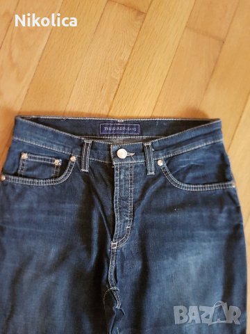 Оригинални дамски дънки Trussardi jeans ,размер 28, снимка 7 - Дънки - 25597950